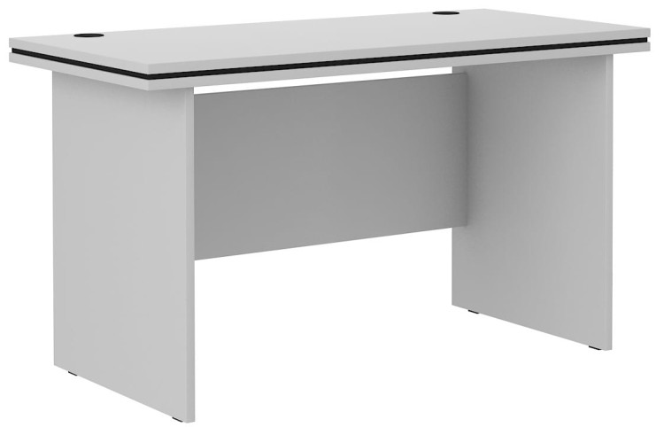 Písací stôl Malta 180 jasný Šedá