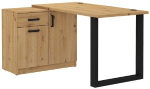 Rohový stôl Malta 130 Dub Artisan