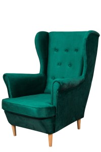 Ushake kreslo Floki Dark Zelená