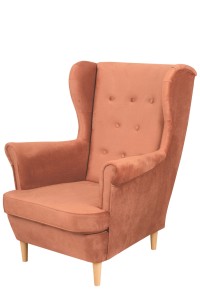 Kreslo Ushake Floki Ružová