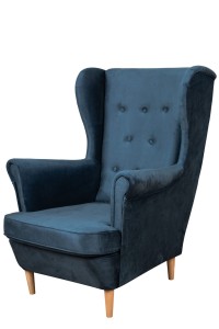 Kreslo Ushake Floki Navy Modrá