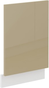 Predný panel pre umývačku riadu LARA 45 cm Cappucino/biela