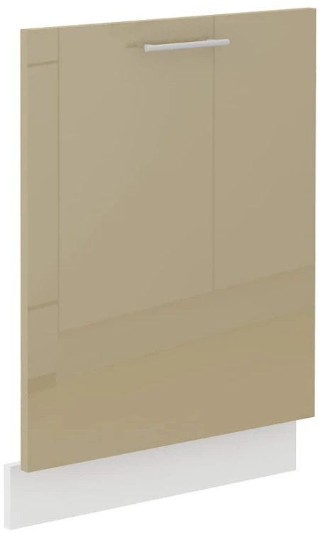 Čelo umývačky riadu s integrovaným panelom LARA 60 cm Cappucino/biela