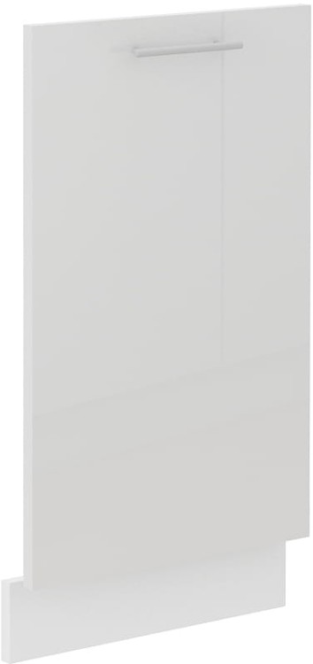 Predná časť umývačky riadu s integrovaným panelom LARA 45 cm Biela/biela