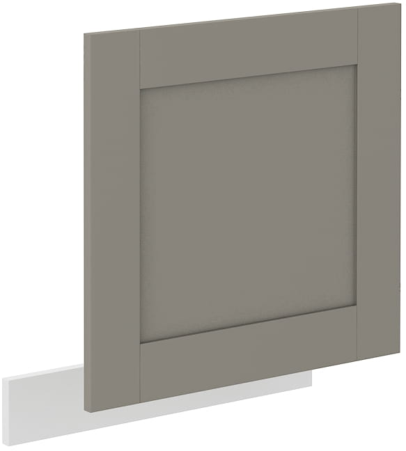 Čelo umývačky riadu s vonkajším panelom LUNA 60 cm Hlinená sivá/biela
