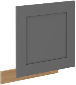 Čelo umývačky riadu s vonkajším panelom LUNA 60 cm Šedá/Oak Artisan