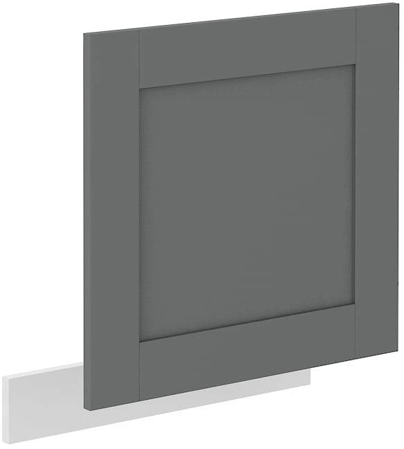 Predná časť umývačky riadu s vonkajším panelom LUNA 60 cm sivá/biela