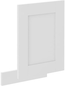 Predná časť umývačky riadu s vonkajším panelom LUNA 45 cm Biela/biela