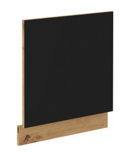 Čelo umývačky riadu s vonkajším panelom MODENA 60 cm Artisan Oak/Čierny