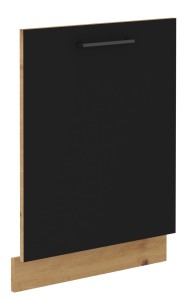 Čelo umývačky riadu s integrovaným panelom MODENA 60 cm Artisan Oak/Čierny