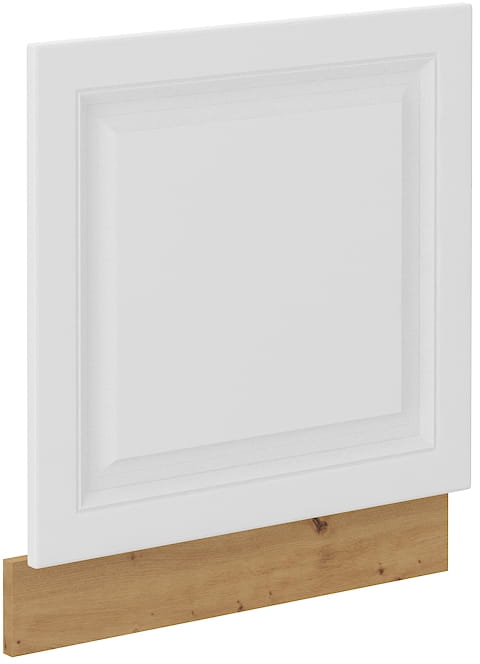 Predný panel pre umývačku riadu STILO 60 cm Biela/Oak Artisan