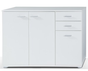 Komoda s 2 zásuvkami 3D 2S Mike 1 biela