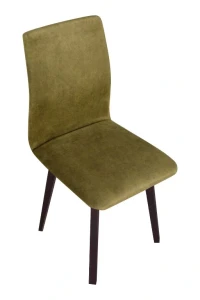 Čalúnená stolička LUNA 2 čierna/zelená