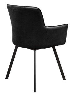 Čalúnené podkrovné kreslo VIK Čierny
