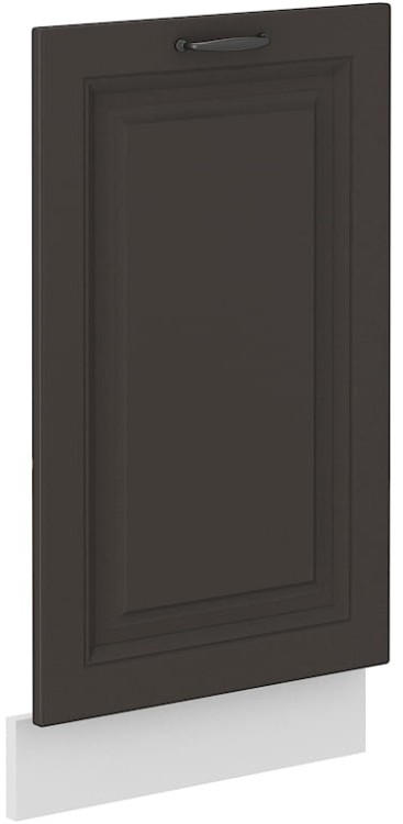 Čelo umývačky riadu s integrovaným panelom STILO 45 cm Grafitová/biela