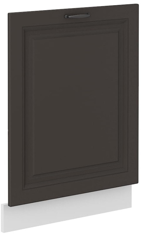 Čelo umývačky riadu s integrovaným panelom STILO 60 cm Grafitová/biela