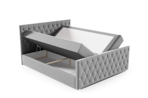 Kontinentálna posteľ Nadia s Čelo 180x200 Béžová