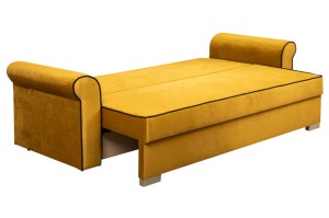 Merida Lounge Set Pohovka s 2 kreslá Žltá