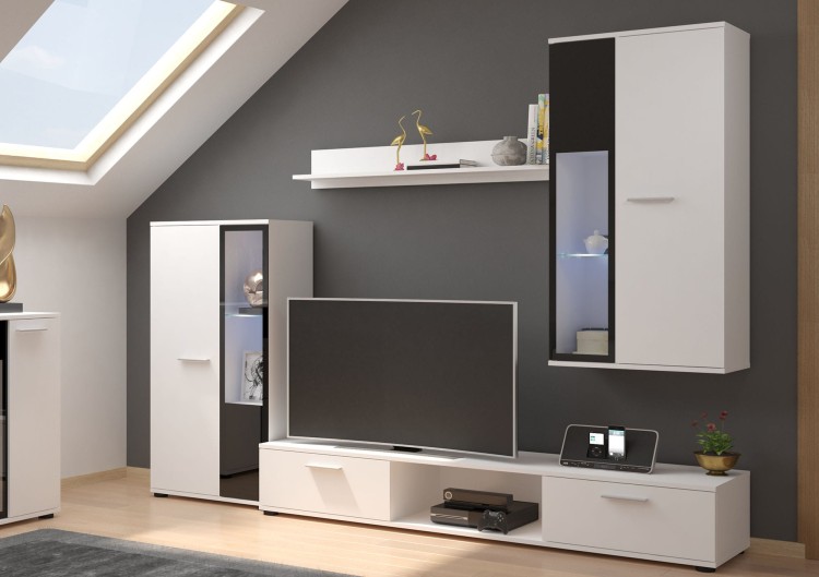 Nástenná jednotka Salsa WH01 Biela s LED