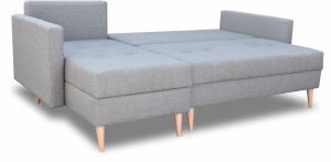 Rohová pohovka s funkciou spania Malmö Graphite