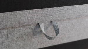 Jednolôžková posteľ s boxom Hirek 80x200 Čierny/Šedá