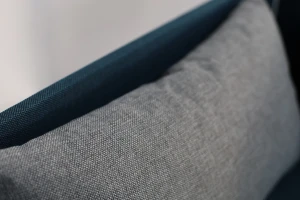 Jednolôžková posteľ s kontajnerom Hirek 80x200 Tyrkysová/sivá