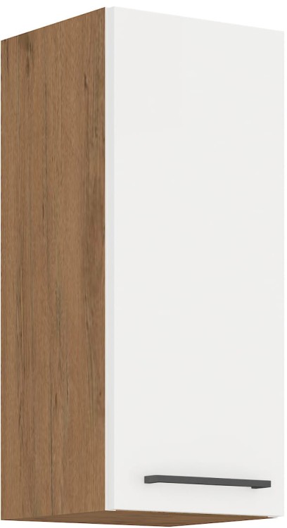 Horná skrinka do kuchyne VIGO 30 G-72 1F Gloss Biela/Lancelot
