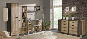 Ľavá nástenná skrinka Romero R11L Oak Canyon/Arusha