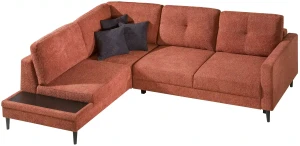 Rozkladacia pohovka s funkciou spania a úložným priestorom na lôžkoviny vľavo Costa Rudy