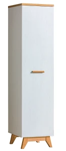 Šatníková skriňa 45 cm SVEN SV2 Nash Dub/Andersen Borovica