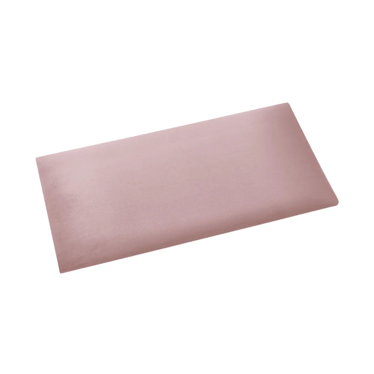 Čalúnený nástenný panel 3D 60x30 ružový