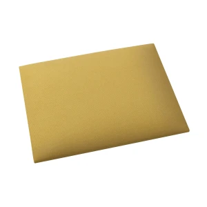 Čalúnený nástenný panel 3D 60x40 žltý