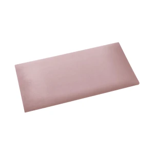 Čalúnený nástenný panel 3D 50x20 ružový