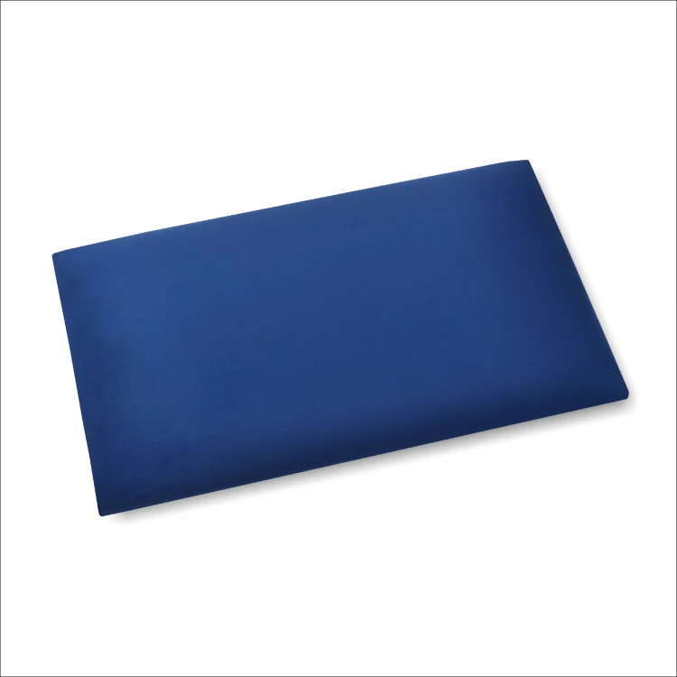 Čalúnený nástenný panel 3D 50x30 modrý