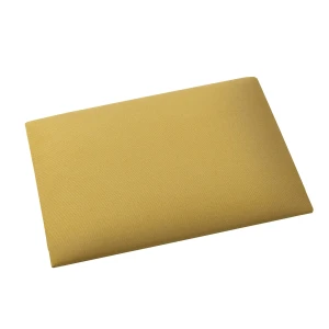Čalúnený nástenný panel 3D 50x40 žltý
