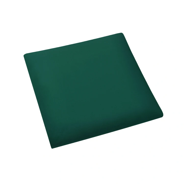 Čalúnený nástenný panel 3D 30x30 zelený