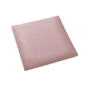 Čalúnený nástenný panel 3D 30x30 ružový