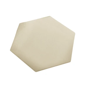 Čalúnený nástenný panel 3D Honeycomb 35x45 béžová