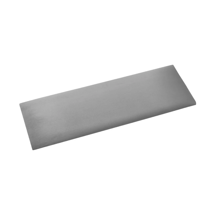 Čalúnený nástenný panel 3D 60x20 sivý