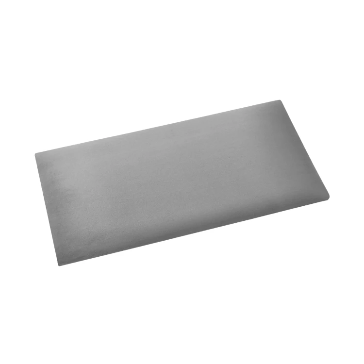 Čalúnený nástenný panel 3D 60x30 sivý