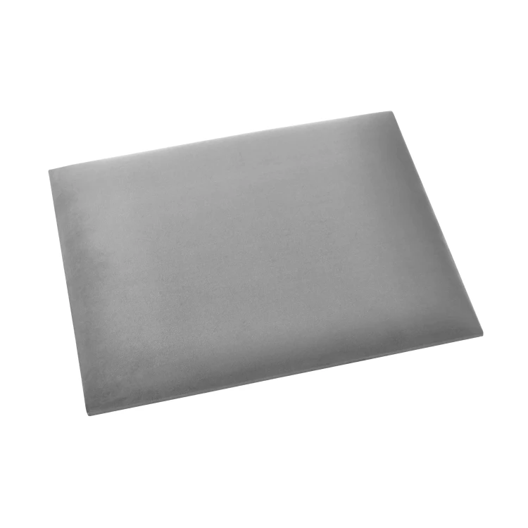 Čalúnený nástenný panel 3D 60x40 sivý