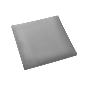 Čalúnený nástenný panel 3D 30x30 sivý