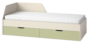 Posteľ 90x200 s matracom Melo ME9 Cashmere Avocado