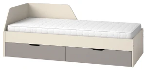 Posteľ 90x200 s matracom Melo ME9 Cashmere Anthracite