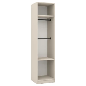 Predný panel na šatníkovú skriňu so zrkadlom 50 cm pre modulovú šatníkovú skriňu Foxen Cashmere