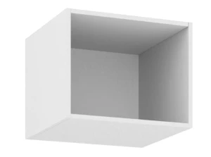 Otvorený nadstavec 50 cm pre modulárnu šatníkovú skriňu Foxen Bílá