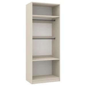 Čelo šatníkovej skrine so zrkadlami 80 cm pre modulovú šatníkovú skriňu Foxen Cashmere