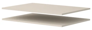 Prídavné police 80/100 cm pre modulovú skriňu Foxen Cashmere