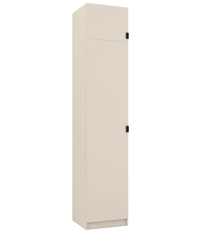 Šatníková skriňa Foxen Cashmere 50 cm s nadstavcom k modulovej šatni Foxen Cashmere