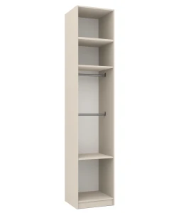 Šatníková skriňa Foxen Cashmere 50 cm s nadstavcom k modulovej šatni Foxen Cashmere